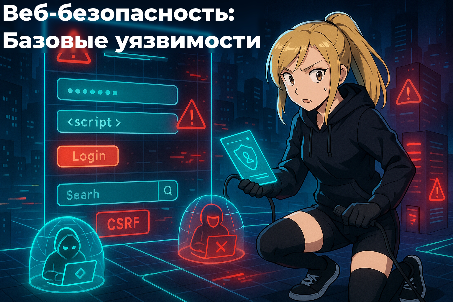 Веб-безопасность: базовые уязвимости image