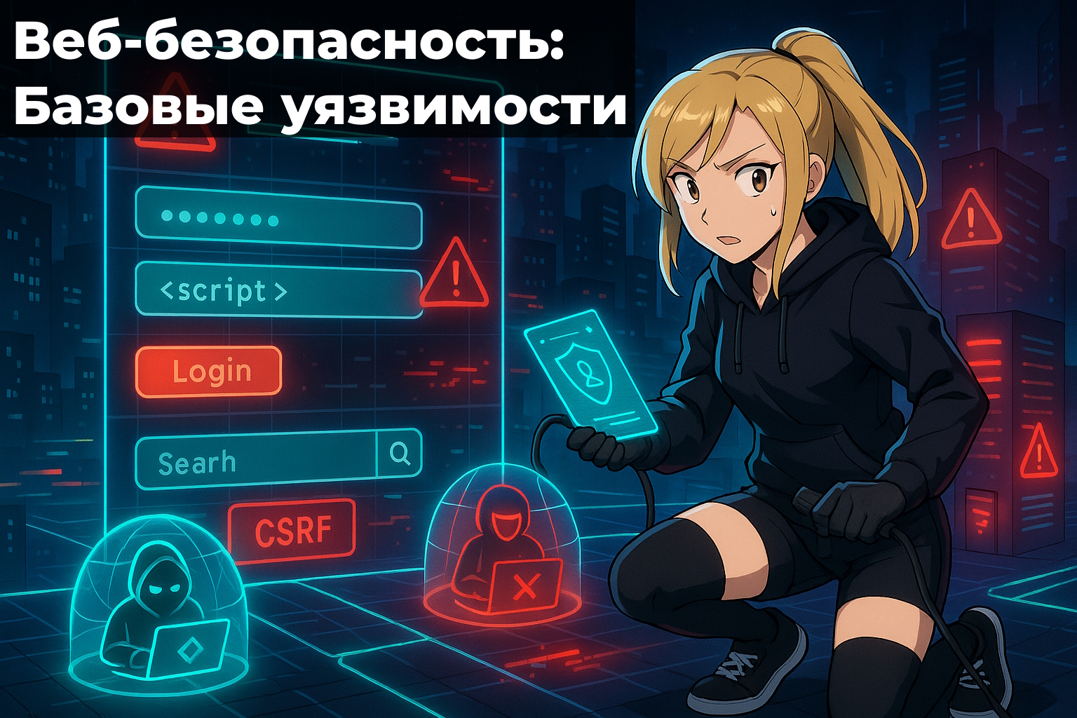 Веб-безопасность: базовые уязвимости image